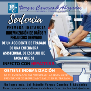 Lee más sobre el artículo Indemnización por daños y perjuicios por incumplimineto de normas laboral Exp.[01978-2014-0-2301-JR-LA-01]
